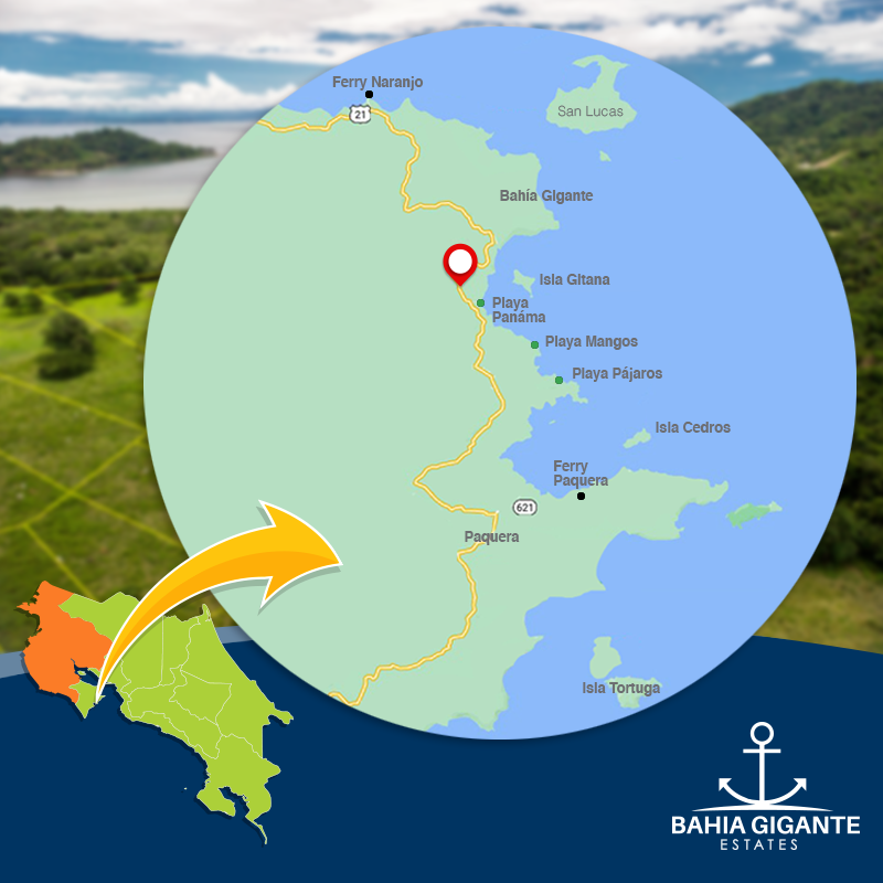 Bahía Gigante Map